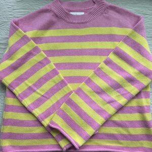 Velvet by Graham & Spencer Cotton Cashmere Crew Neck Sweater